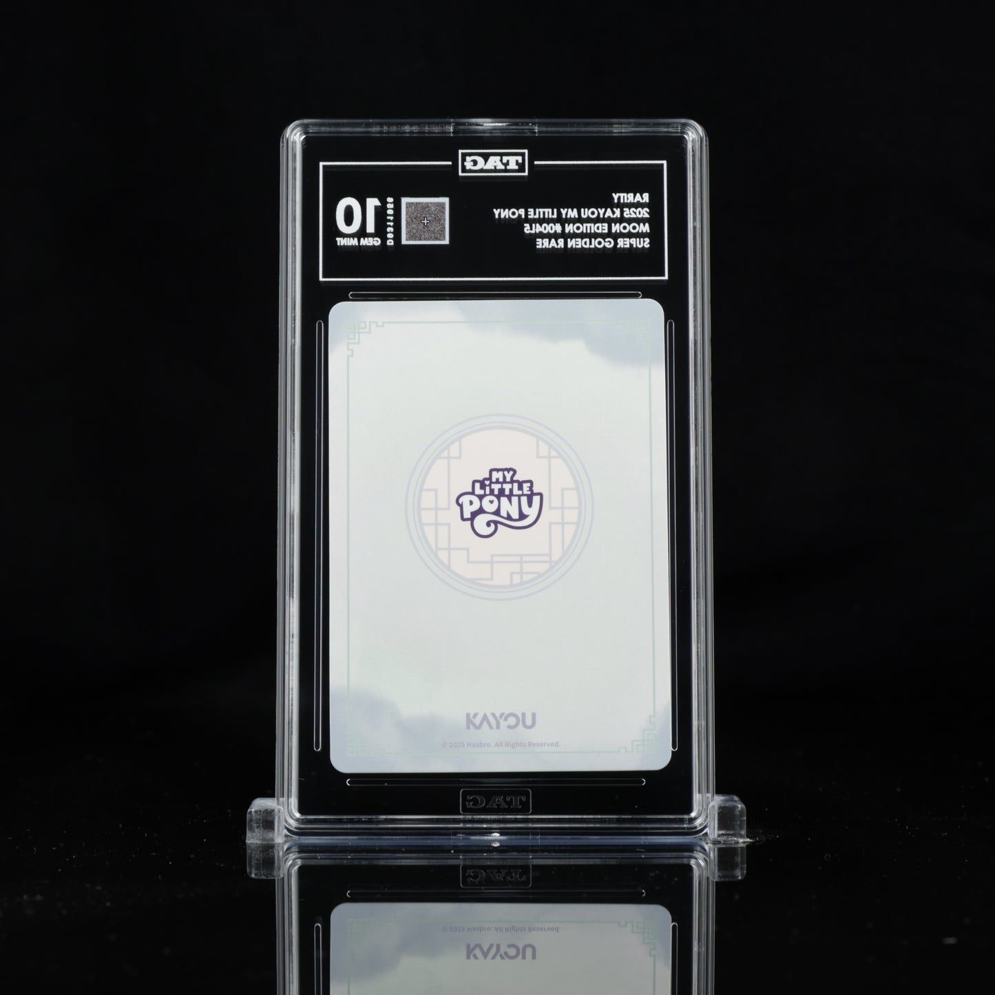 2025 Kayou My Little Pony Rarity – Moon Edition SGR 004 | TAG 10 Gem Mint Graded Card