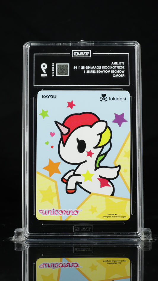 Tokidoki Stellina – Wonder Voyage Series 1 Roaming Edition 1 Promo #8 | TAG 9 Mint Graded Card