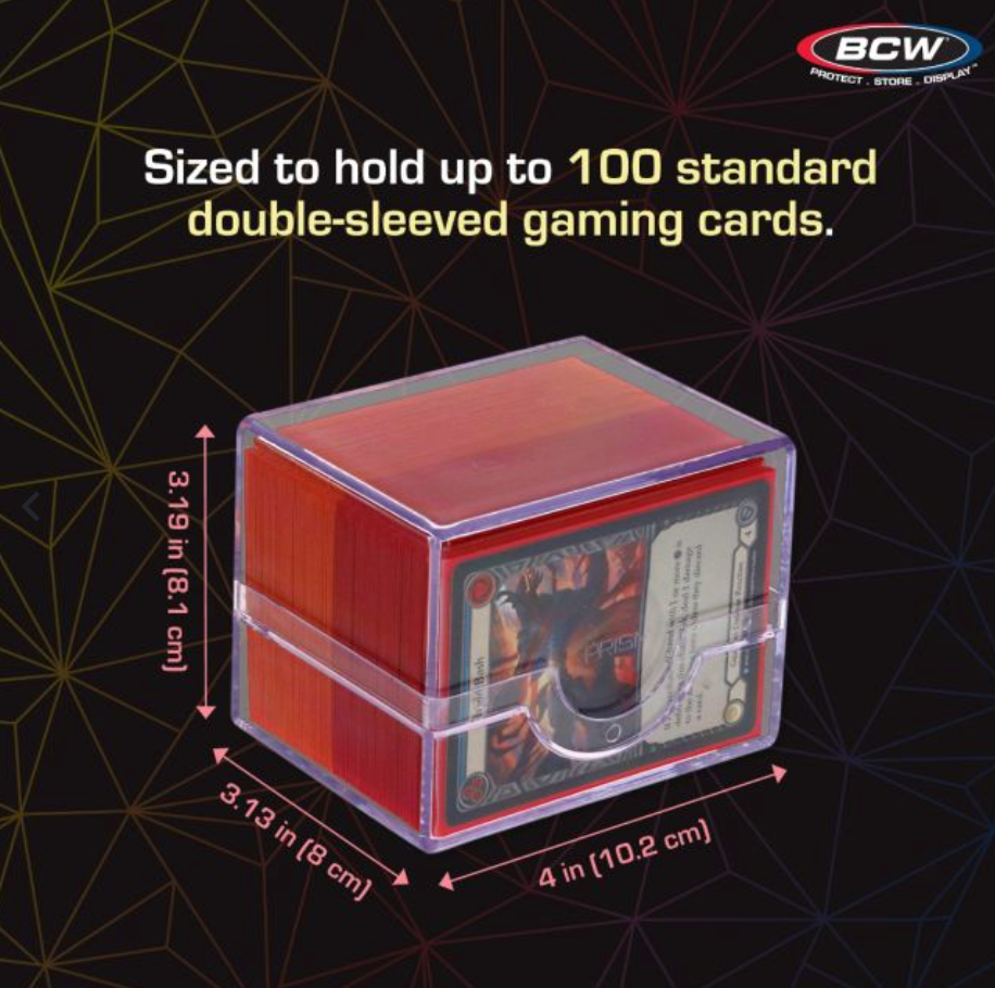 Spectrum Prism Deck Box (100+ Cards) - Fuchsia