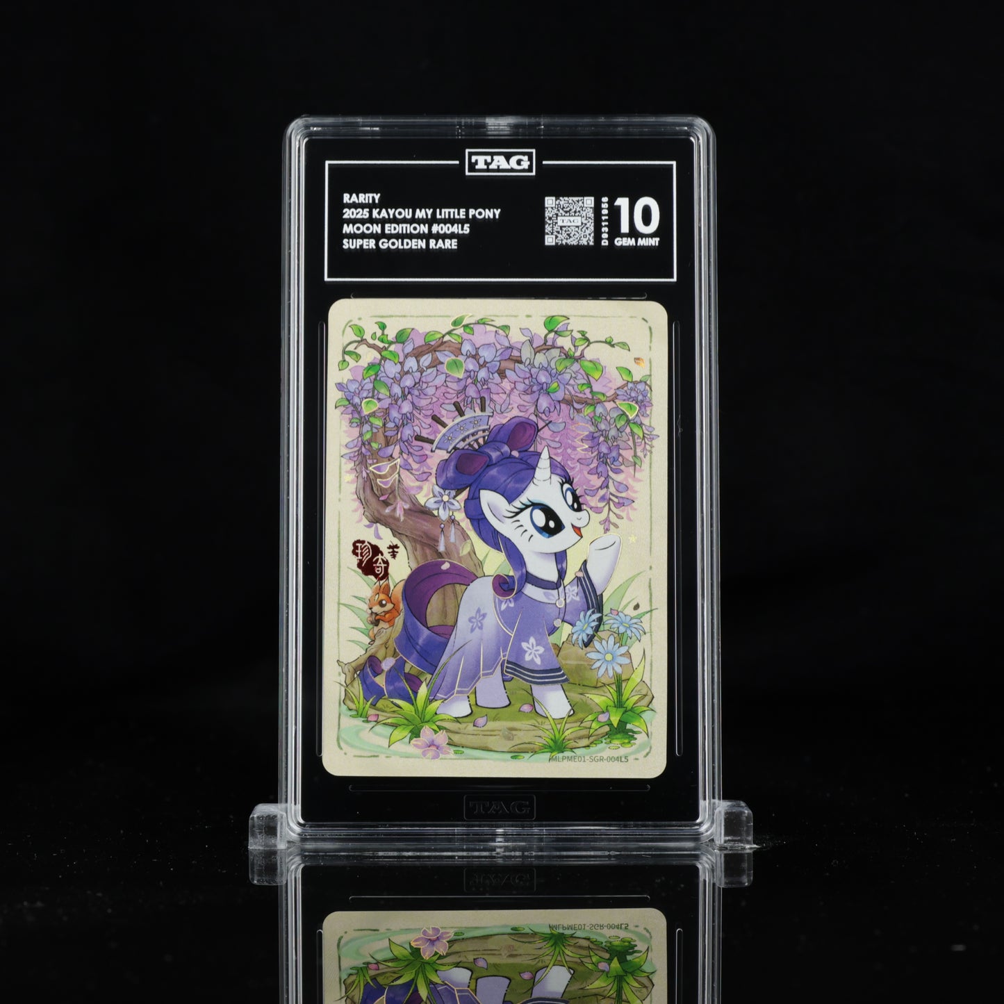 2025 Kayou My Little Pony Rarity – Moon Edition SGR 004 | TAG 10 Gem Mint Graded Card