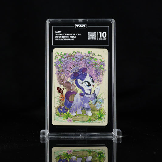 2025 Kayou My Little Pony Rarity – Moon Edition SGR 004 | TAG 10 Gem Mint Graded Card