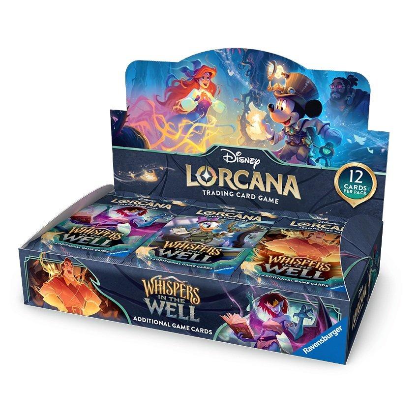 Disney Lorcana: Whispers in the Well Booster Pack (English) – Sealed