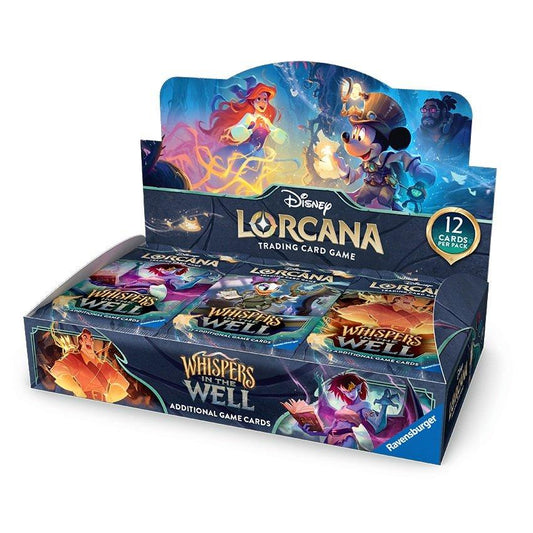 Disney Lorcana: Whispers in the Well Booster Pack (English) – Sealed