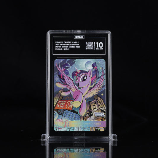2025 Kayou My Little Princess Twilight Sparkle – Moon Edition 2 NYCC Promo | TAG 10 Gem Mint Graded Card