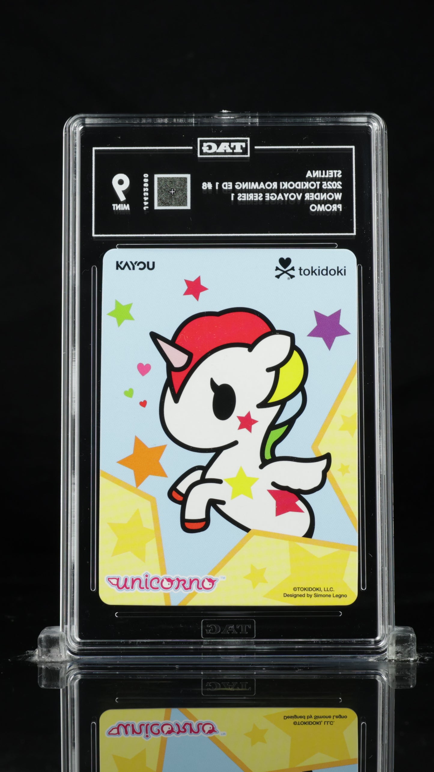 Tokidoki Stellina – Wonder Voyage Series 1 Roaming Edition 1 Promo #8 | TAG 9 Mint Graded Card