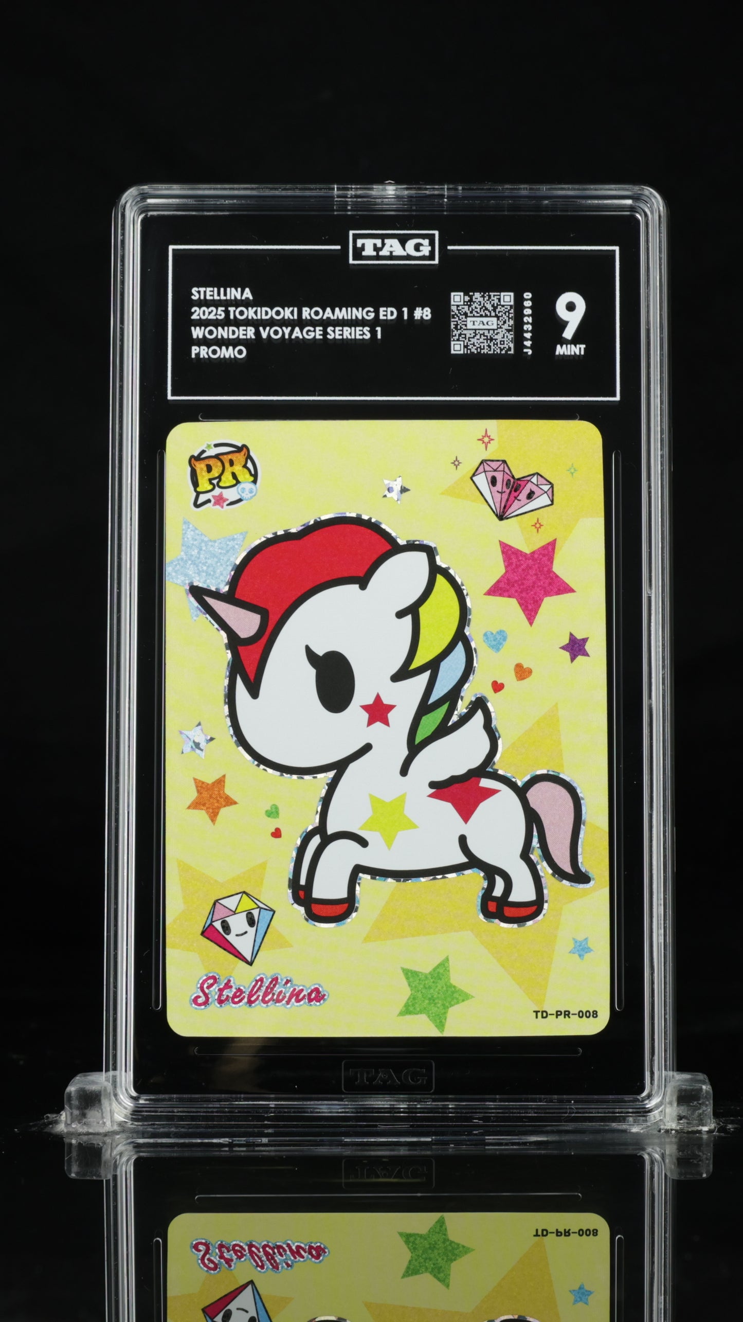 Tokidoki Stellina – Wonder Voyage Series 1 Roaming Edition 1 Promo #8 | TAG 9 Mint Graded Card