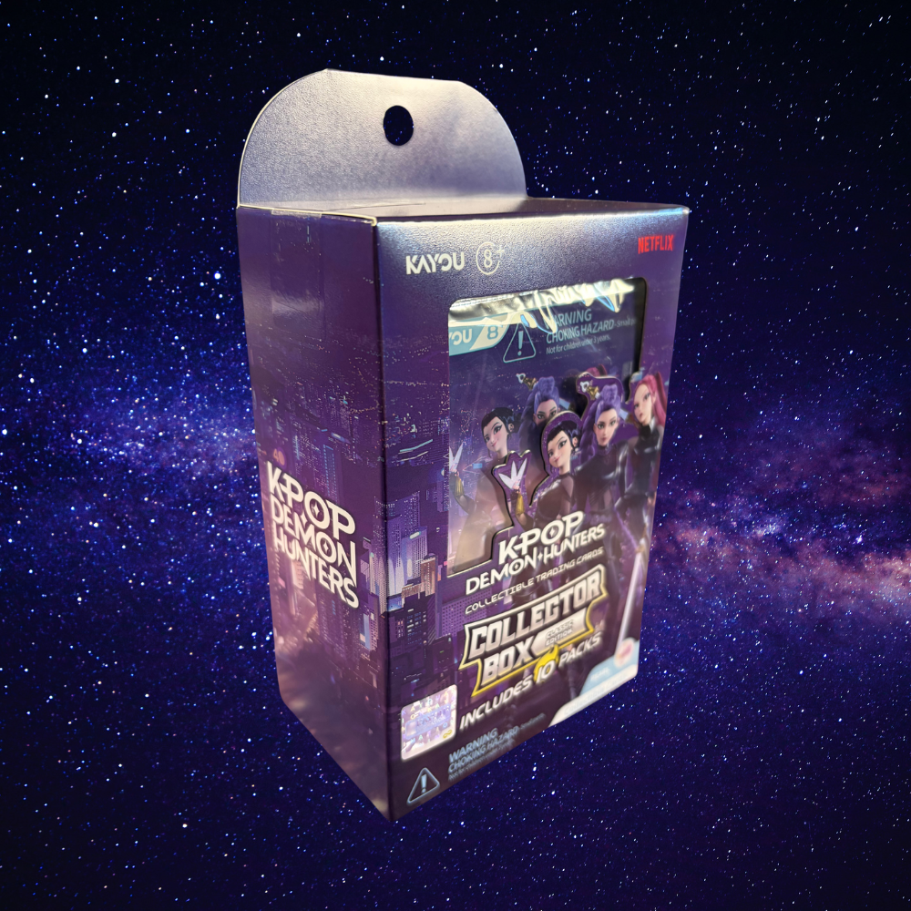 K-POP Demon Hunters – Collectible Trading Cards Classic Edition | 10 Pack Box