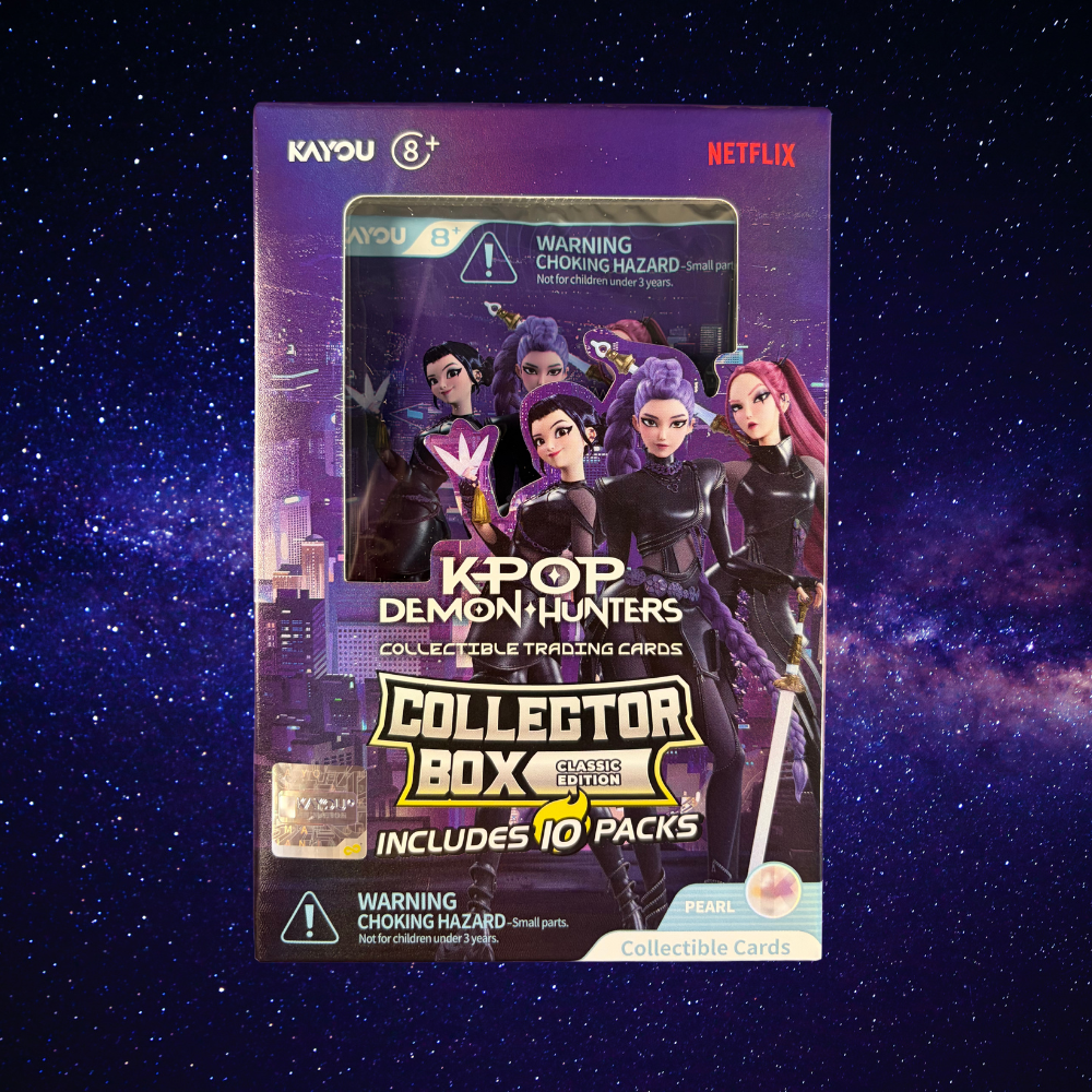 K-POP Demon Hunters – Collectible Trading Cards Classic Edition | 10 Pack Box