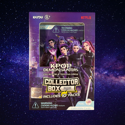 K-POP Demon Hunters – Collectible Trading Cards Classic Edition | 10 Pack Box
