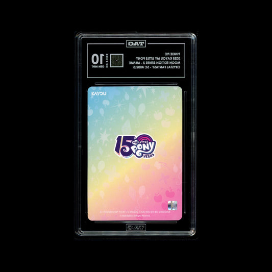 2025 Kayou My Little Pony Pinkie Pie – Moon Edition 2 SC 002 | TAG 10 Gem Mint Graded Card
