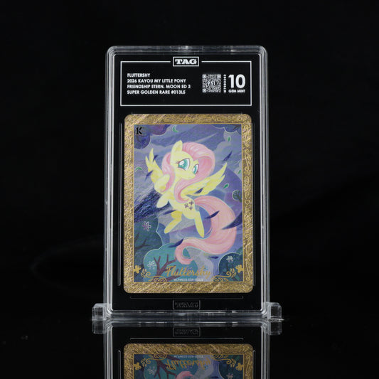 2026 Kayou My Little Pony Fluttershy – Moon Edition 3 SGR 013 | TAG 10 Gem Mint | POP 1