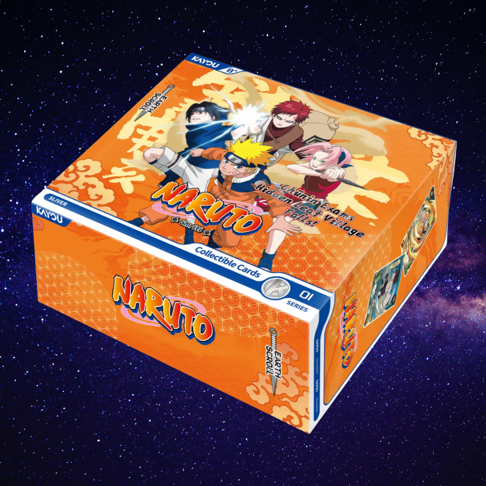 Naruto Smriti Collection Earth Scroll Booster Box | Kayou Naruto Collectible Cards