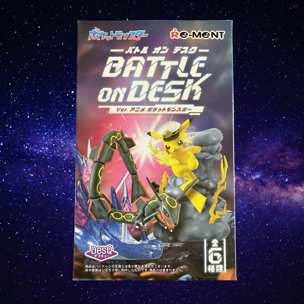 Re-Ment Pokémon Battle on Desk Blind Box | Pokémon Mini Figure Diorama | 6 Possible Designs | Official Re-Ment Japan