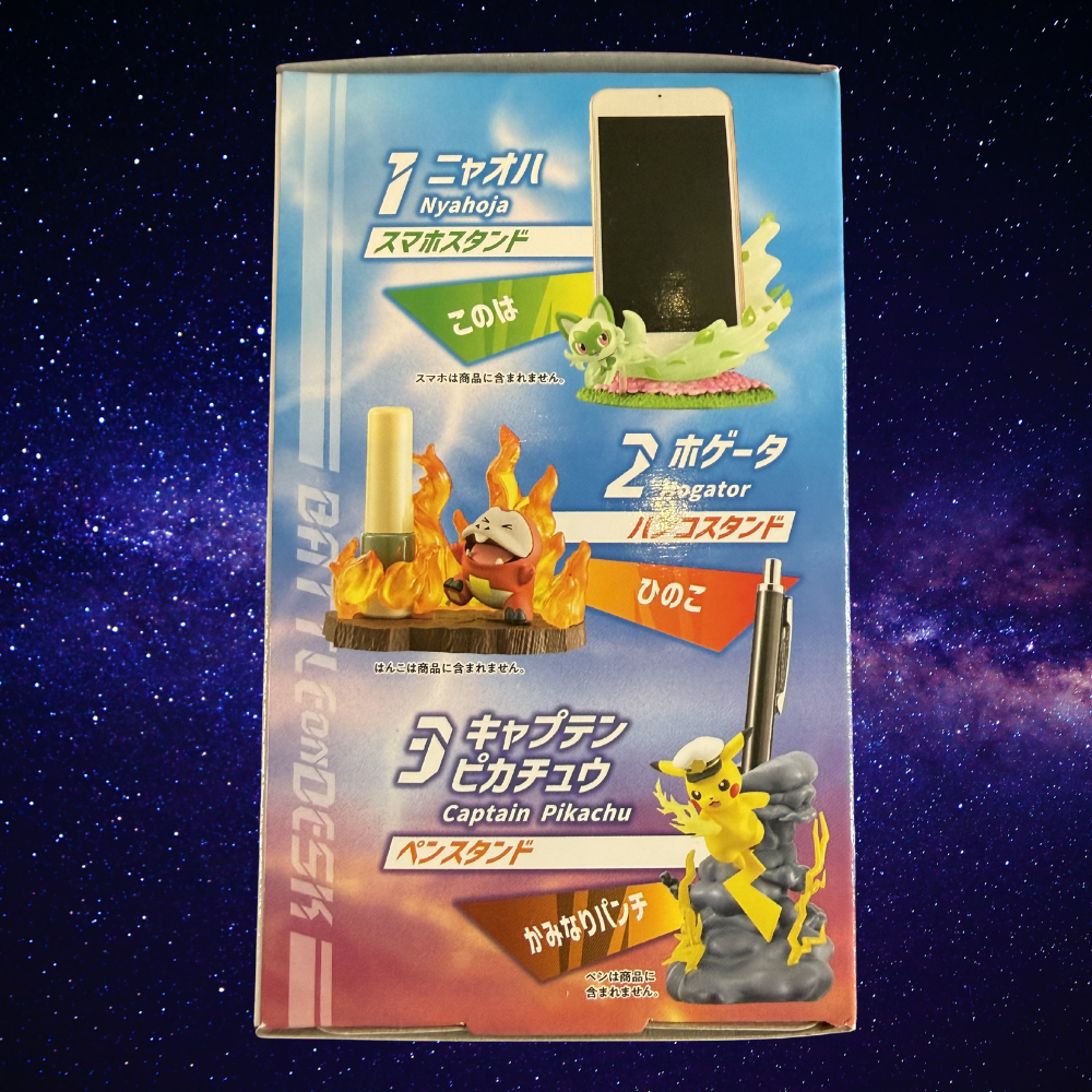 Re-Ment Pokémon Battle on Desk Blind Box | Pokémon Mini Figure Diorama | 6 Possible Designs | Official Re-Ment Japan