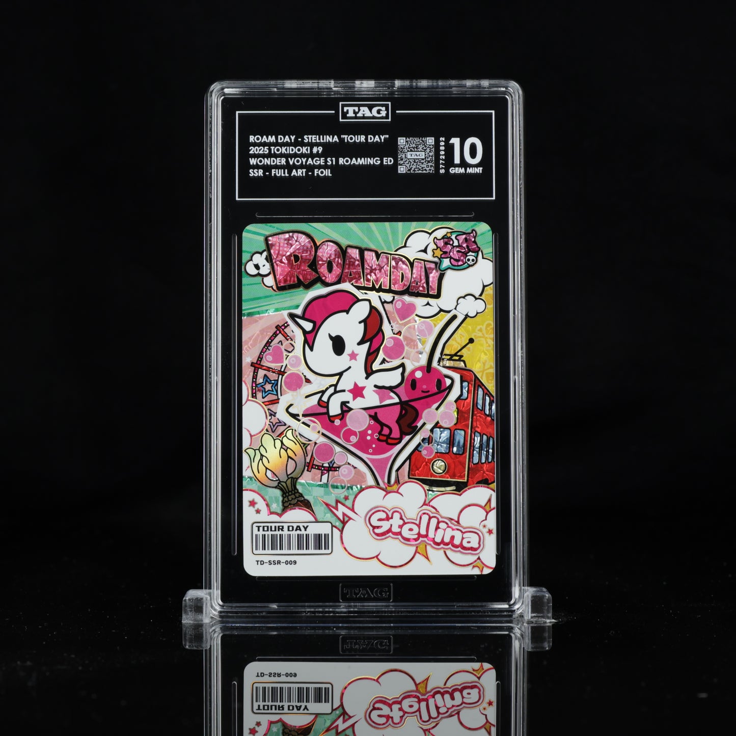2025 Kayou Tokidoki Stellina – Wonder Voyage Series 1 Roaming Edition 1 SSR 009 | TAG 10 Gem Mint Graded Card (Copy)