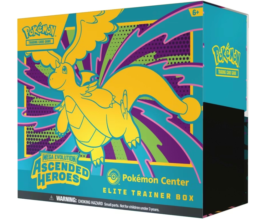 Ascended Heroes Pokémon Center ETB*plastic wrap has slight damage*