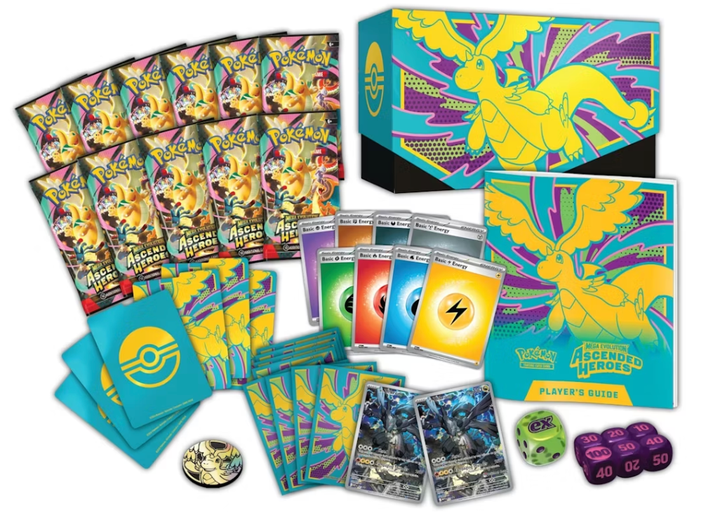 Ascended Heroes Pokémon Center ETB*plastic wrap has slight damage*