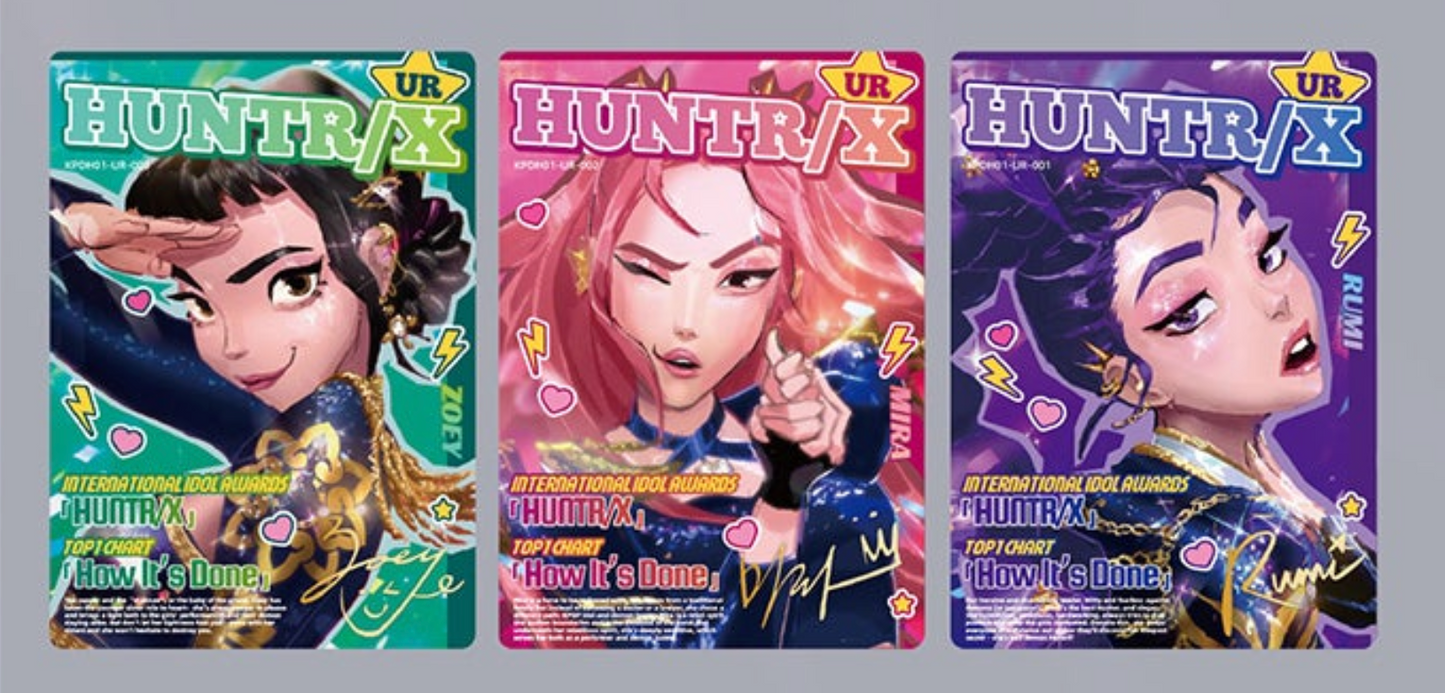 K-POP Demon Hunters – Collectible Trading Cards Energy Edition Booster Box