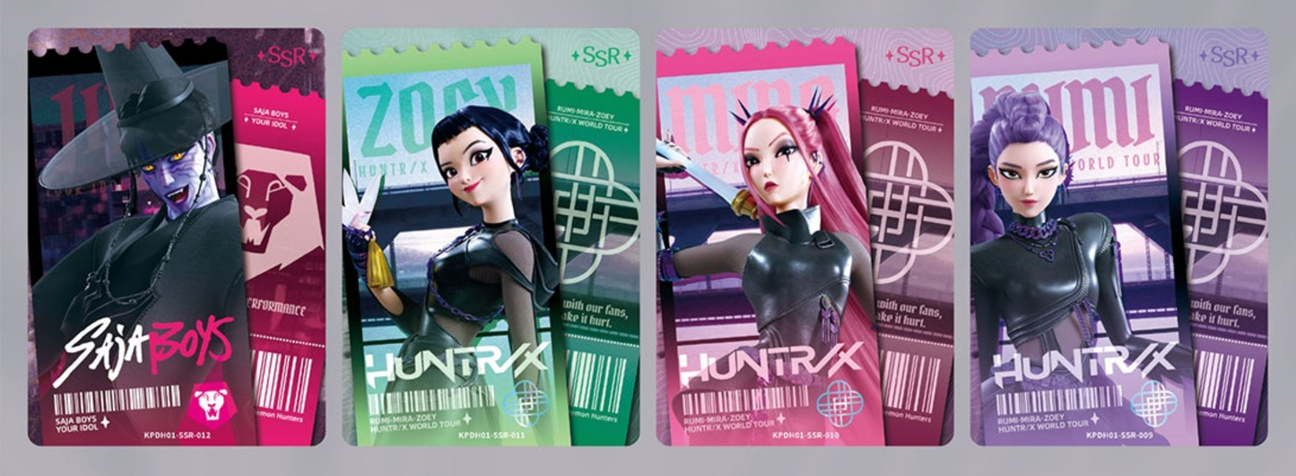 K-POP Demon Hunters – Collectible Trading Cards Energy Edition Booster Box