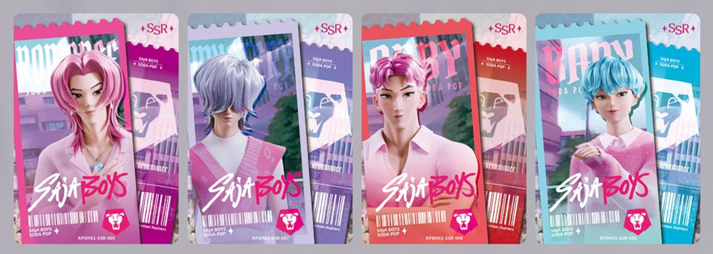 K-POP Demon Hunters – Collectible Trading Cards Energy Edition Booster Box