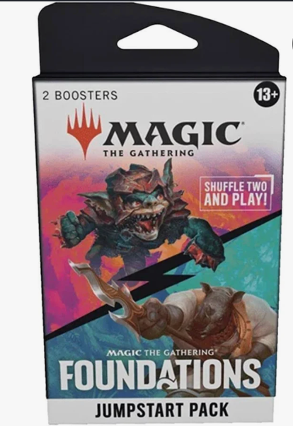 Magic: The Gathering | Foundations Jumpstart Pack (2 Jumpstart Boosters)