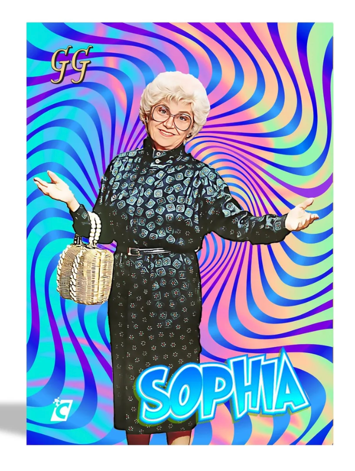 The Golden Girls Series 1 Trading Cards | 2-Pack Collector Box
