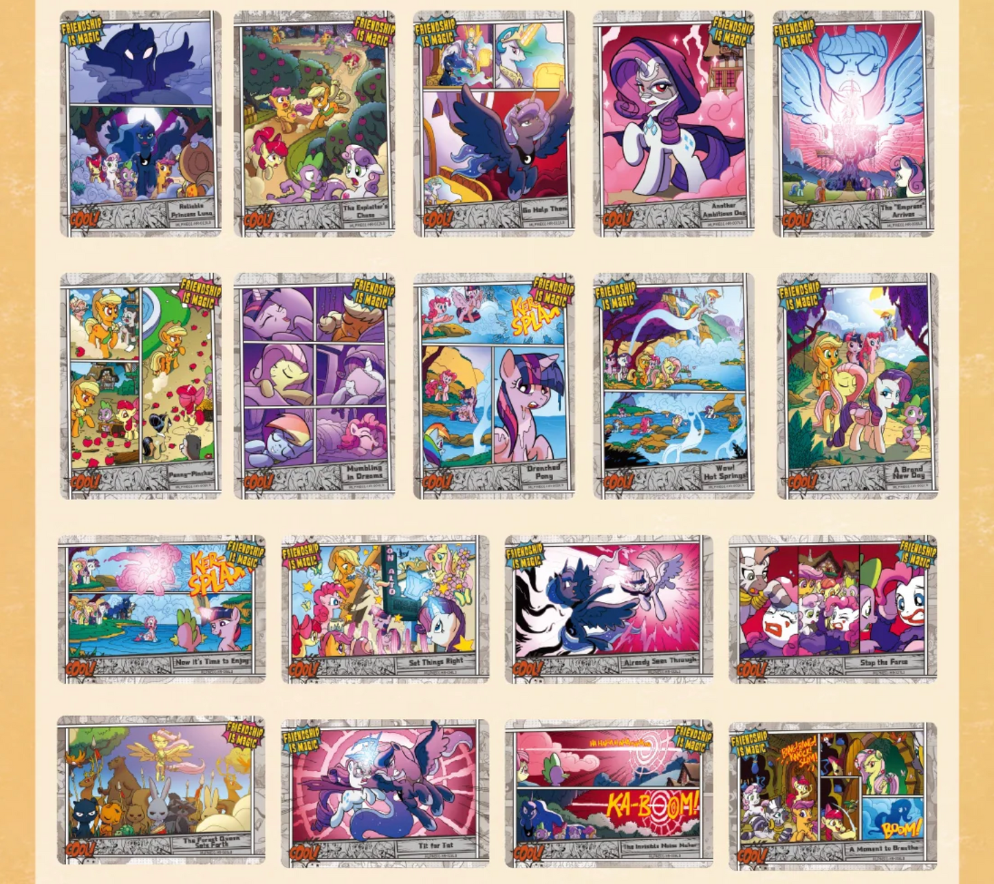 🌙 My Little Pony: Friendship Eternal Cards– Moon Edition 1