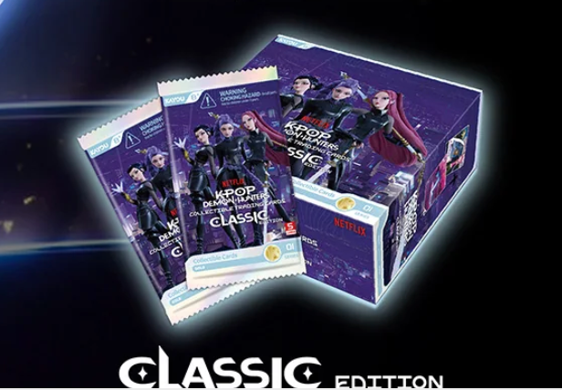 *PREORDER* K-POP Demon Hunters – Collectible Trading Cards Classic Edition Booster Box