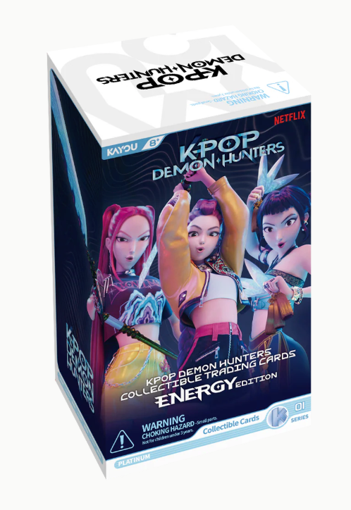K-POP Demon Hunters – Collectible Trading Cards Energy Edition Booster Box