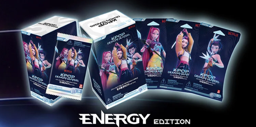 K-POP Demon Hunters – Collectible Trading Cards Energy Edition Booster Box