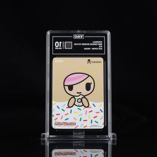 Tokidoki Donutella – Wonder Voyage Series 1 Roaming Edition 1 Promo #12 | TAG 10 Gem Mint Graded Card | POP 1