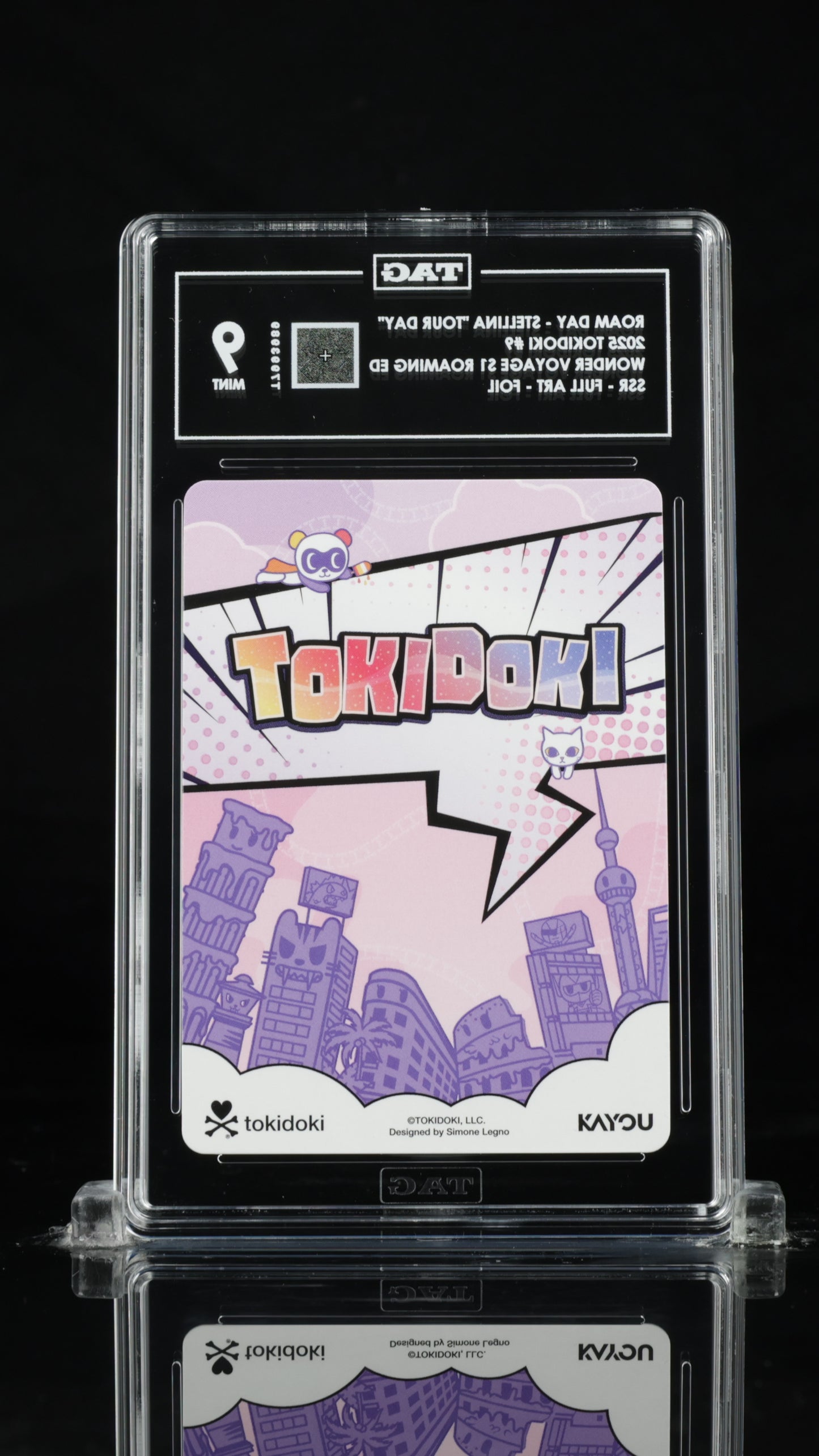 Tokidoki Stellina – Wonder Voyage Series 1 Roaming Edition 1 SSR 009 | TAG 9 Mint Graded Card