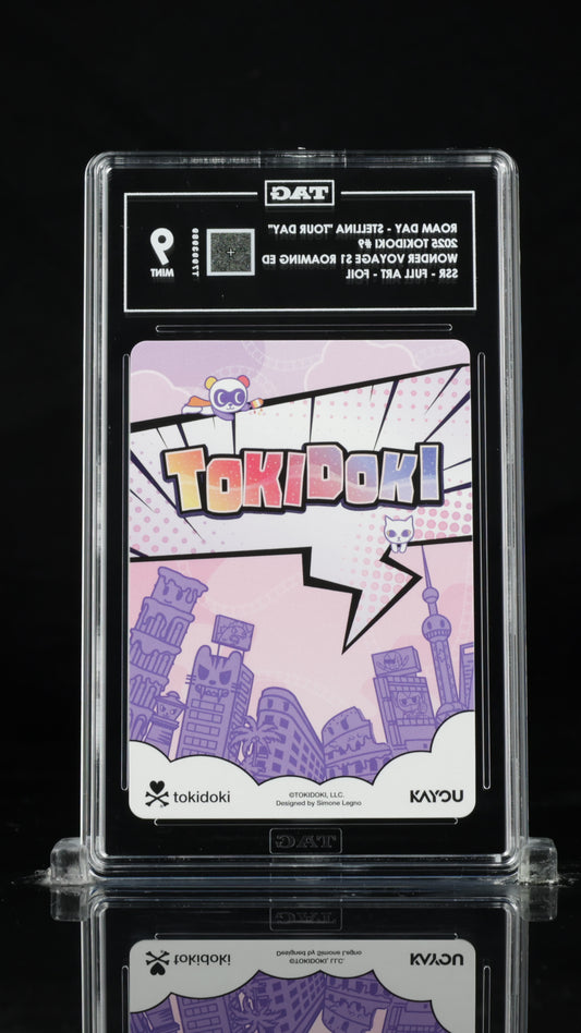Tokidoki Stellina – Wonder Voyage Series 1 Roaming Edition 1 SSR 009 | TAG 9 Mint Graded Card