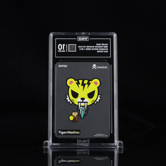 Tokidoki Salary Man – Wonder Voyage Series 1 Roaming Edition 1 Promo #14 | TAG 10 Gem Mint Graded Card | POP 1