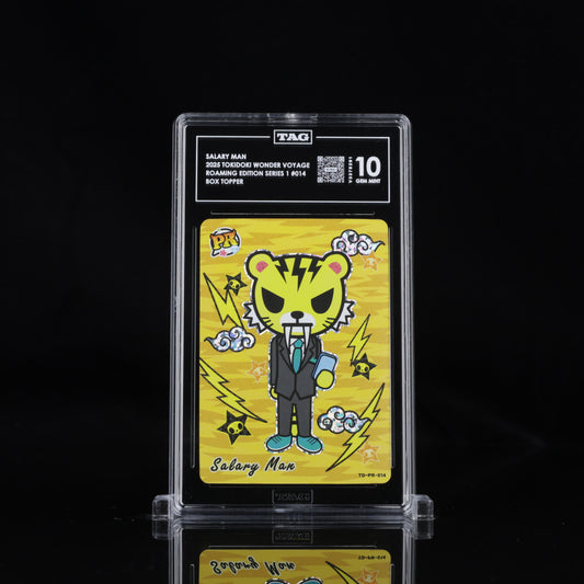Tokidoki Salary Man – Wonder Voyage Series 1 Roaming Edition 1 Promo #14 | TAG 10 Gem Mint Graded Card | POP 1