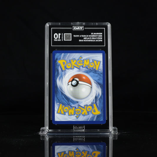 Pokémon Reshiram ex – White Flare SIR 166/086 | TAG 10 Gem Mint Graded Card