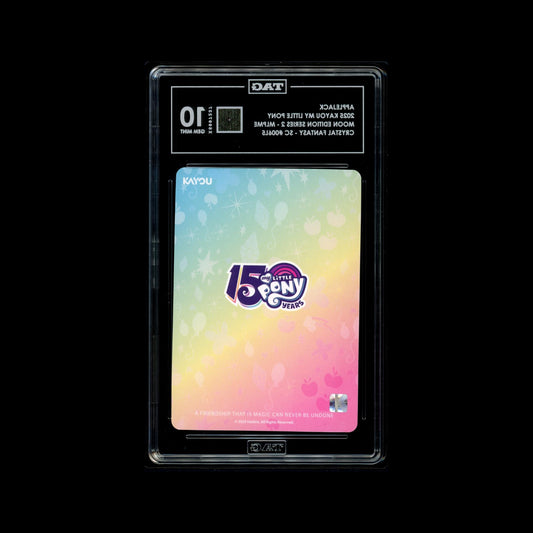2025 Kayou My Little Pony Applejack – Moon Edition 2 SC 006 | TAG 10 Gem Mint Graded Card